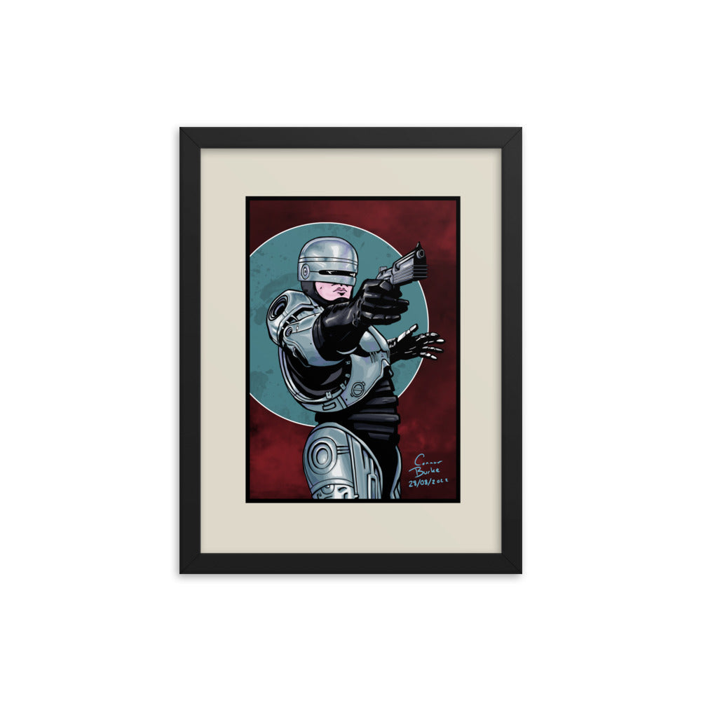 Robocop Framed print