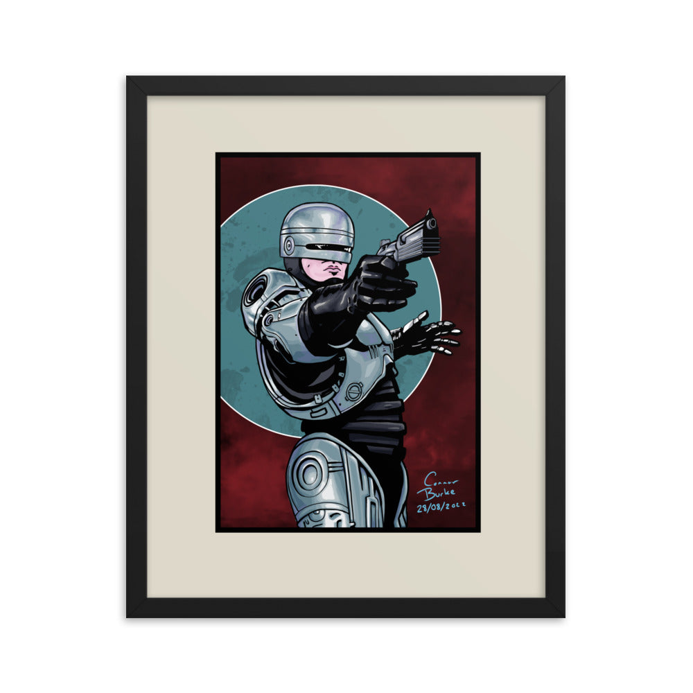 Robocop Framed print