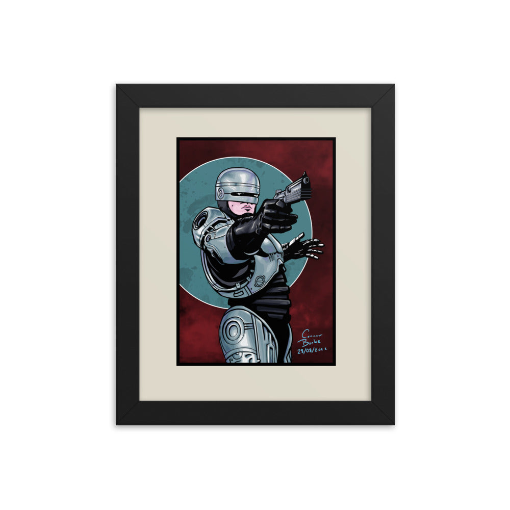 Robocop Framed print